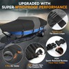 1600D + 1200D Boat Cover with 2" Wide Loops for
