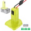 1 Packs Power Wheel Adapter for Ryobi 18V Battery Adapter