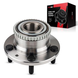 Torchbeam 512271 Rear Wheel Hub Bearing Assembly for 2006-2012 Ford Fusion, 2003-2008 Mazda 6, 2007-2012 Lincoln MKZ, 2006-2011 Mercury Milan, 2006 Lincoln Zephyr Wheel Bearing 5 Lugs W/ABS
