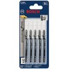 Bosch T119BO 3-Inch 12-Tooth Jig Saw Blades (5-Pack)