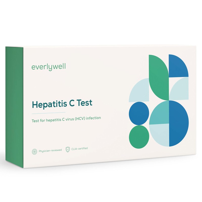 Everlywell Hepatitis C Test - at-Home Collection Kit - Discreet,
