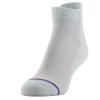 MediPeds Women's White Low Cut Socks 4 Pairs