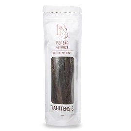 10 South Sea Vanilla Beans in Gourmet Quality by PerSaf I Tahitensis Vanilla I Length 15 - 16 cm I The Vanilla of Gourmet Chefs I 100% Natural Refined & Fair Trade