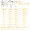 Havenfly Impermeable para Perros con Capucha con Rayas Reflectantes，Ajustable，Resistente al