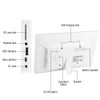 10.1Inch 1024*600 Digital Photo Picture Frame Alarm Clock Player Album