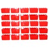 Small Plastic Red Pegboard Storage/Part Bins (25)