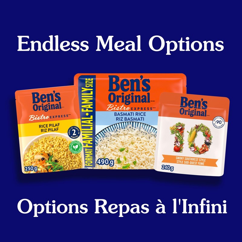 BEN'S ORIGINAL BISTRO EXPRESS Pilaf Rice, Long Grain Rice and