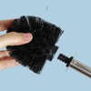 2sets Toilet Bowl Cleaner Brush Lockable Thread Convenient Practical Efficient
