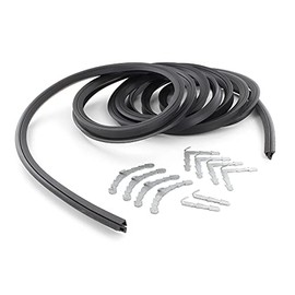 Dekarox 2.92 m Door Seal Can Be Cut To Size with Mounting Hooks Universal Use for Oven Cooker