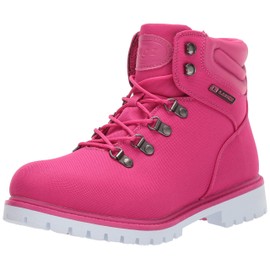 Lugz Women's Grotto II Boot, deep pink/white, 9 M US