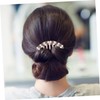 IWOWHERO Versatile Wedding Headpiece Hairpin Side Comb Rhinestone Pearl Bridal