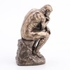 Veronese Design 8" Rodin The Thinker Cast Resin Statue Bronze