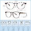 BOSSWIN Blue Light Blocking Glasses for women/men - 4Pack Computer