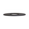 LANZZAS Pelletrohr Wall Rosette with 70 mm Rim for Diameter