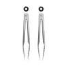 Elements 7" Mini Stainless Steel Tongs - Set of 2