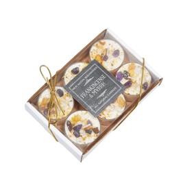 Frankincense & Myrrh Candle by New Moon Beginnings - Winter Holiday Candles - Herb & Crystal Candles - Soy Candle - Christmas Candles