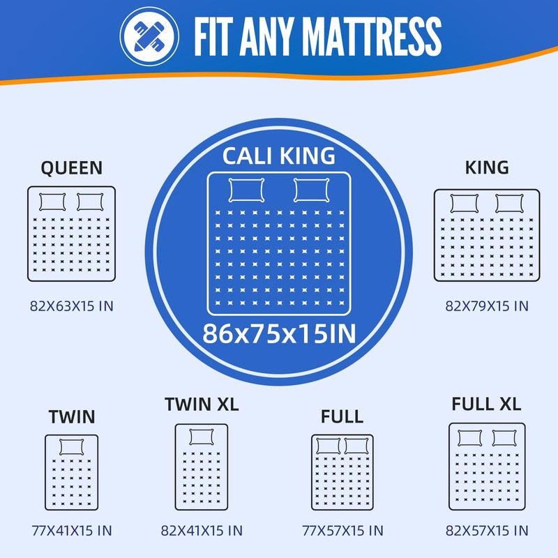 BAGAIL Mattress Bags for Moving, Mattress Covers with Heavy Duty