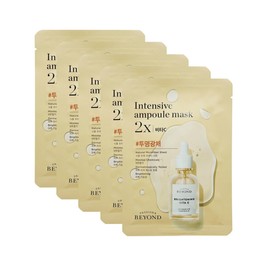 Beyond Ampoule-Filled Mask 2X Vitamin C X 5-Pack / 비욘드 앰플 가득한 마스크 투엑스 비타씨 X 5매입