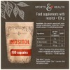 180 Capsules Inositol Complex - Myo-Inositol D Chiro Inositol 4000mg