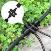 MIXC 4 Packs 1/2''to 1/4''Barbed Tee Quick Connector,Drip Irrigation Fittings