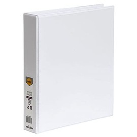 MARBIG(R) A4 Enviro Clearview Insert Binder, 3D PP 38 mm, White
