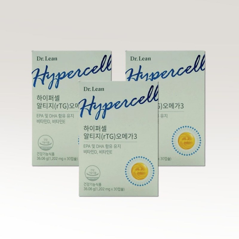 Dr.Lin Hypercell Omega 3 rTG Omega 3 3 boxes Tiny