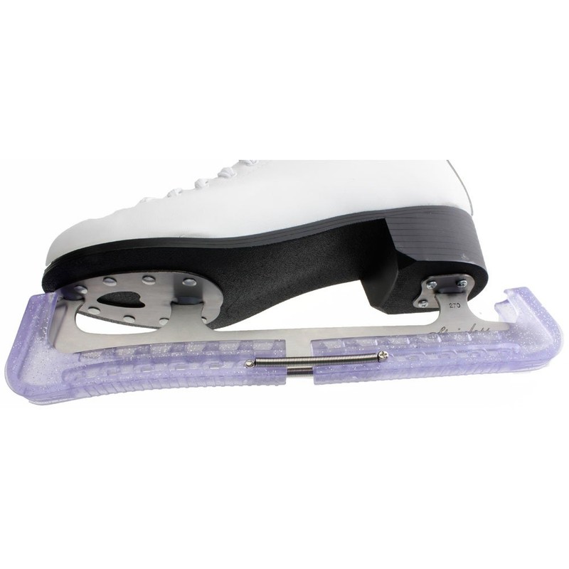 Ice Skate Guards - Blue Glitter