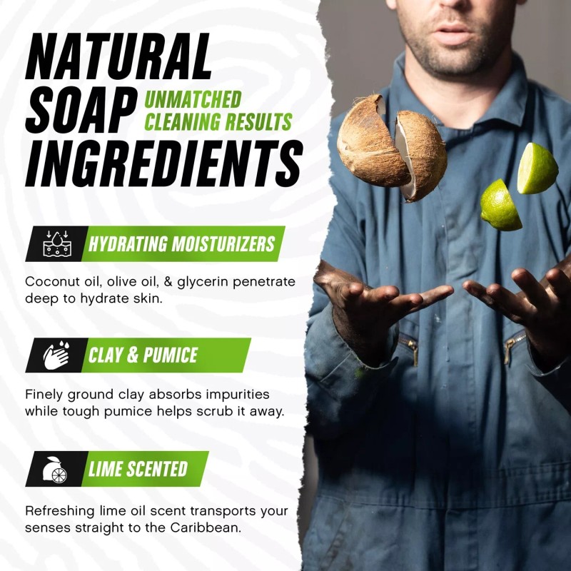 Grip Clean | Heavy Duty Mechanic Soap Hand Cleaner -