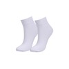 tittimitti 98% Organic Cotton Women's Ankle Socks (3-Pack). (US, Numeric,