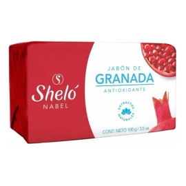 Jabón De Granada 100 Gramos Shelo Paquete 6