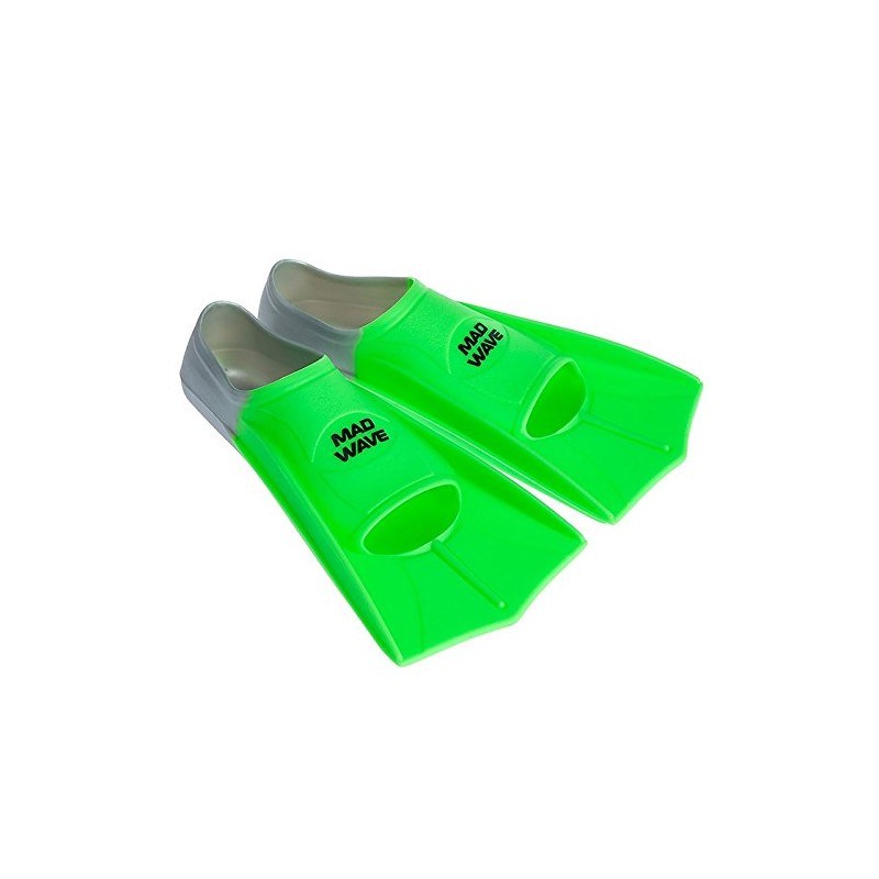 Mad Wave Training Fins - Green 31-33