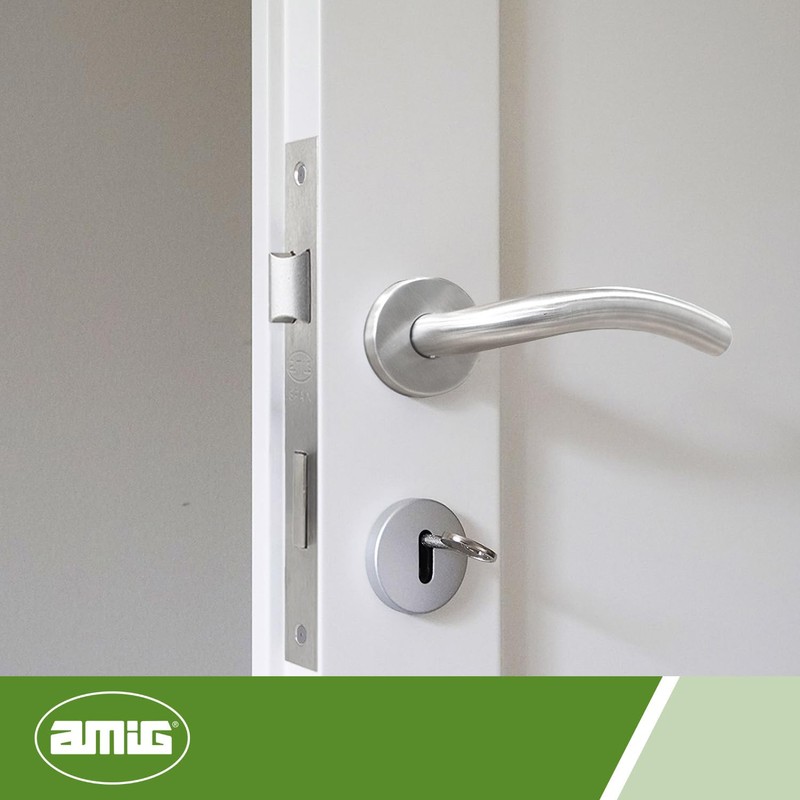 Amig - Einsteckschloss | 60/68mm Einlass | Schloss für Holztüren