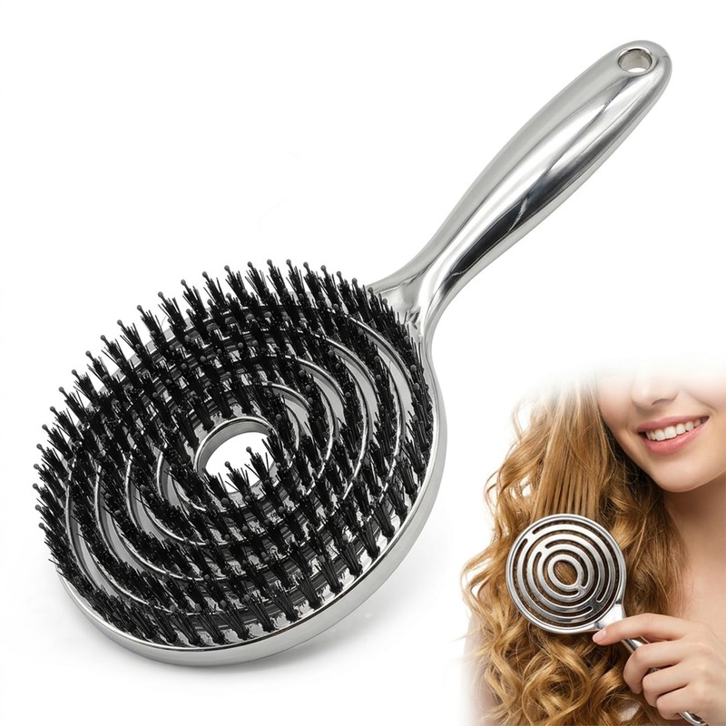 Keuf Cepillo Desenredante Anti Frizz con Cerdas Mixtas para Cabello
