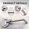 Lasnten Griddle Scraper Heavy Duty Grill Scraper Commercial Griddle Scraper