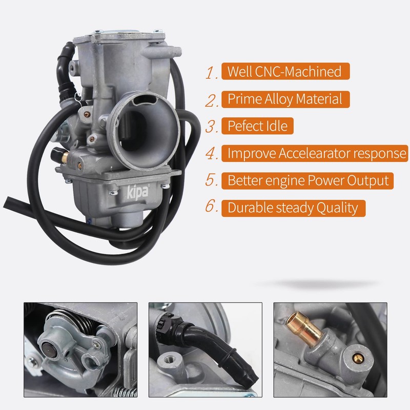 KIPA Carburetor Assembly For Big Red 250 ATC250ES 1985-1987 Part