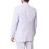Emigre 43R Men's 100% Cotton Blue Striped Seersucker Suit