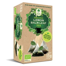 Organic Herbal Tea Lemon Balm Leaf (3) pack of 3 / Relax/Melissa officinialis/organic farming product