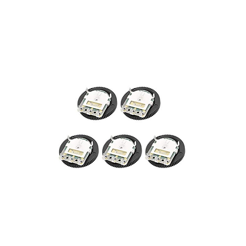 uxcell 1K Ohm Dial Wheel Potentiometer for Audio Stereo Volume
