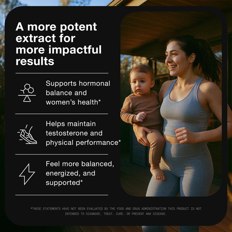 Toniiq Fenugreek Capsules - Ultra High Potency 20:1 Extract with