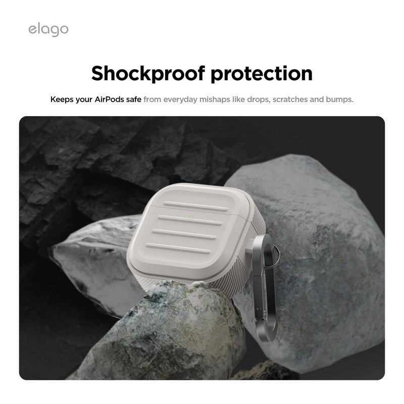elago elago Armor Compatible with AirPods 4 Case - for