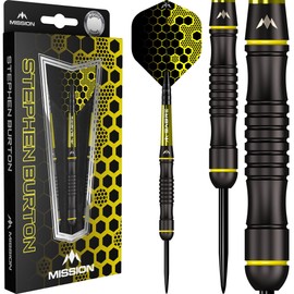 Mission Stephen Burton 90% Steel Darts 25 g
