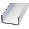 7916 Aluminum Unequal Channel 0.9 x 0.8 x 11.8 x