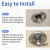 JTFH002 H79 Nickel Brushed Shower Handle Replacement Compatible with Delta