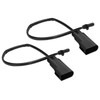 Frankberg 2x Brake Pad Wear Sensor 2-Pin Front Compatible with