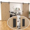 Tibres - 6" Finger Flush Pulls for Closet Pocket -