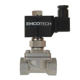 EHCOTECH 3/4" NPT N/O 120VAC Stainless Steel Solenoid Valve, Normally Open