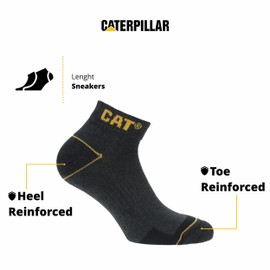 Cat erpillar Men's Socks, 12 pairs of grey