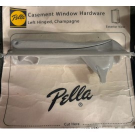 Pella Casement Operator Folding Handle & Cover LeftChampagne