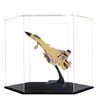Hat Display Case,Baseball Cap hat Box,Hexagons Clear Acrylic Display Case