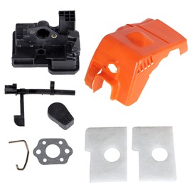 TINVHY Chainsaw Air Filter Cover Intake Housing Choke Rod Replacement for MS170 MS180 017 018
